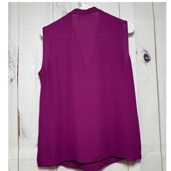 Purple Chaus New York Blouse / Size Medium / Sku0003 - Picture 3 of 5